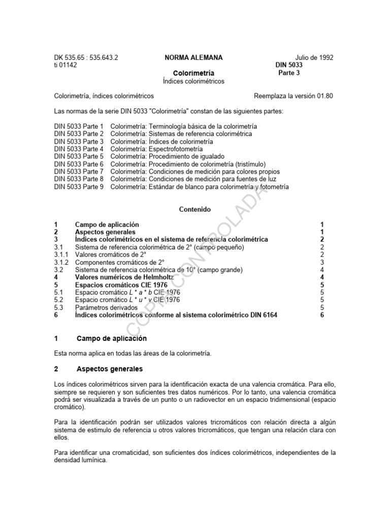 Din 5033 Part3 | PDF