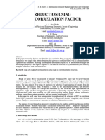 Reduction Using Semi Correlation Factor