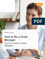 How To Be A Great Manager