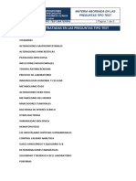 Materias Tratadas en Las Preguntas Tipo Test