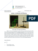 Go Enzo Nathan - FA#8 - Activity 1.8 - Reflection and Refraction