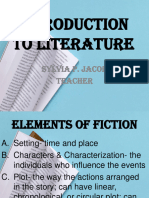 Literary Forms Elements and Devices