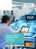 Siemens OPC UA Modeling Editor Functional Description