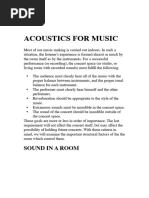 Acoustics Basics