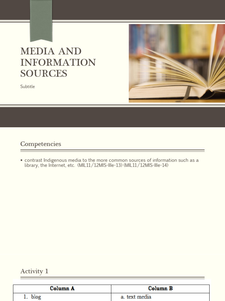 Understanding Indigenous Media Sources | PDF | Computer Network | Internet