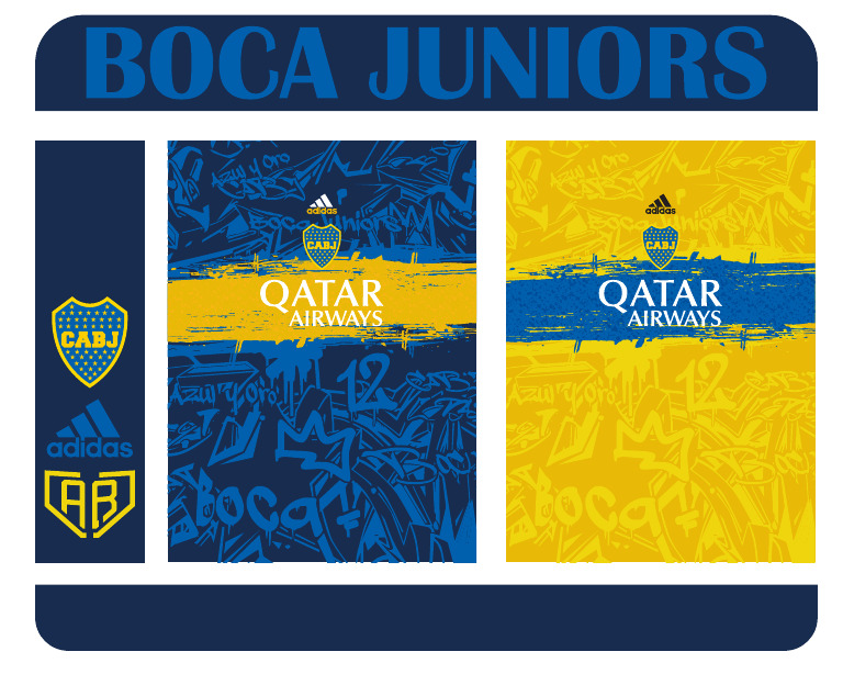 Boca Juniors 2022-23 Graffiti Concept | PDF