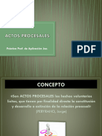 4 - Actos Procesales