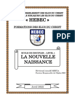 Hebec Level 1 - Cours 1 La Nouvelle Naissance