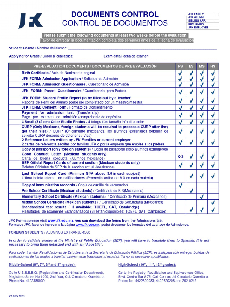 Pre-Evaluation Document Submission | PDF