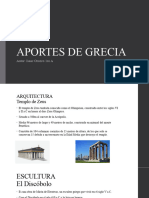 Aportes de Grecia