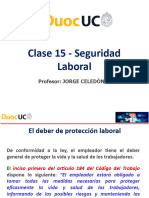 Clase 15 - Seguridad Laboral
