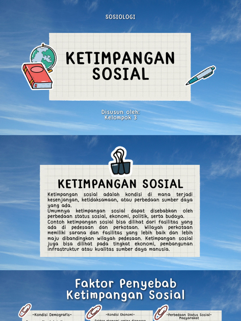 ketimpangan sosial masyarakat Indonesia