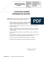 2 Politica de Seguridad y Salud Ocupacional