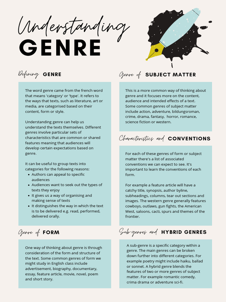 Which Genre Does This Passage Belong To