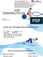 Ejercicios Terapeuticos