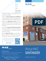 Folleto Proximidad Maz Santander