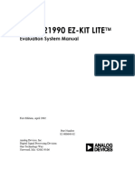 ADSP21990 Board Manual