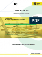 COMPENDIO DERECHO CONSTITUCIONAL I Unidad 3 2023