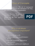 Strategic Management: The Set of Managerial