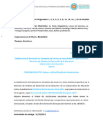 COMUNICADO 07 - 23-Reitero Solicitud Planilla de Matriculación ECE 2023