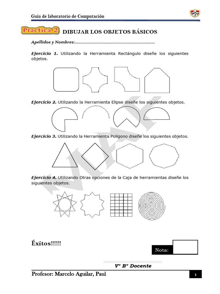 Lección 2 Práctica Corel Draw | PDF