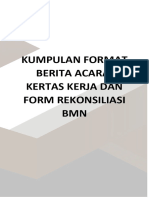 Format Penatausahaan BMN