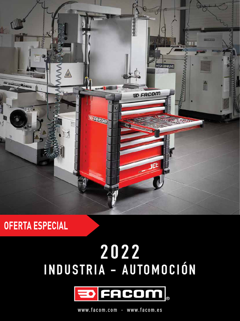 Selección mantenimiento industrial 200 herramientas FACOM Ref. CM.140A