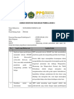 Lampiran 4. LK 3 Lembar Observasi Rancangan Pembelajaran 2