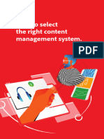 How To Select The Right Content Management System