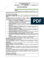 Plan de Auditoria Sga