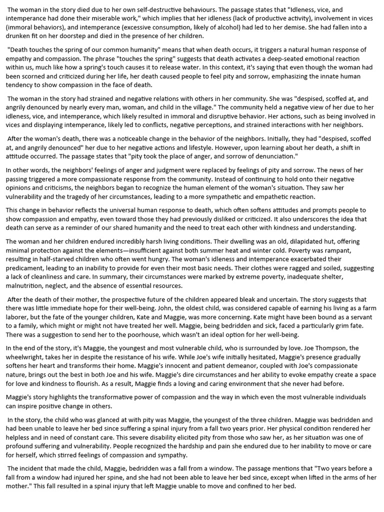 An Angel in Disguise PDF Empathy Compassion