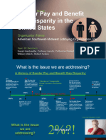 Gender Pay and Benefit Gap Disparity in The United States 2