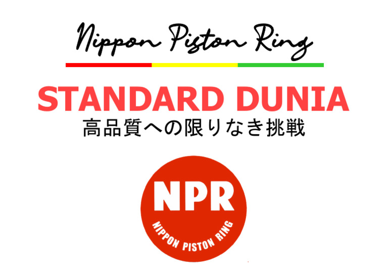 Nippon Piston Ring PDF