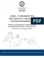 Fundamentos Biologicos y Bases de Acondicionamiento