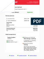 Makasih Udah Pesan Gofood: Rincian Pesanan