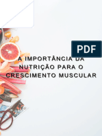 A Importância Da Nutrição para o Crescimento Muscular