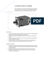 Bomba de Pistones Axiales de Caudal Fijo