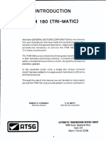 THM 180 (TRI-MATIC) Service Manual
