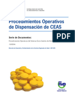 procedimiento operativo dispensación medicamentos