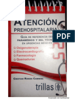 Atención Prehospitalaria Trillas 2ed - 2019