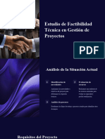 Estudio de Factibilidad Técnica en Gestión de Proyectos