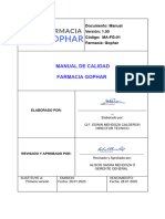 Mc-Asc-01 V.01 Manual de Calidad Farmacia Gophar