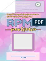 Rpms 2023-2024 Portfolio Mti-Iv - For Sharing