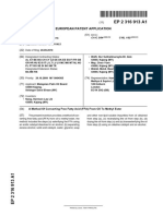 EP2316913A1 para Toluene Sulfonic Acid Catalyst