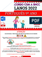 PORTUGUÊS - 9 ANO - PLANEJAMENTOS  (1)