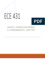 ECE431 CHAPTER 1.2 (ODL) EP2 Data Types