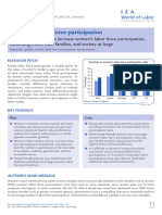 Participation of Women World Wide in The Labour Market