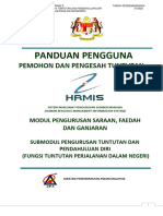 HRMIS2 Panduan Pengguna Tuntutan Perjalanan Dalam Negeri PPDKlang