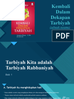 Resume Buku Kembali Dalam Dekapan Tarbiyah