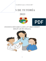 Plan de Tutoría, Orientación Educativa